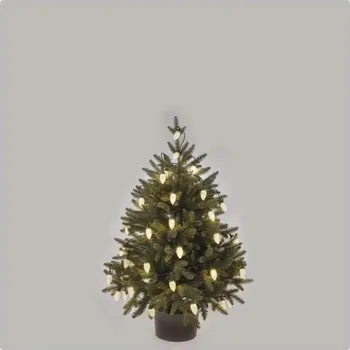 Vánoční dekorace Vánoční LED řetěz Emos - šišky, 9,8 m, venkovní i vnitřní, teplá bílá, programy