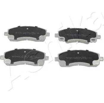 Brzdová destička Sada brzdových destiček, kotoučová brzda ASHIKA 51-05-509