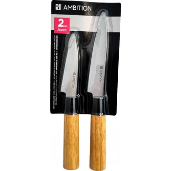 Kuchyňský nůž AMBITION Sada nožů JAPAN: nůž univerzální 13 cm + nůž na loupání 9 cm