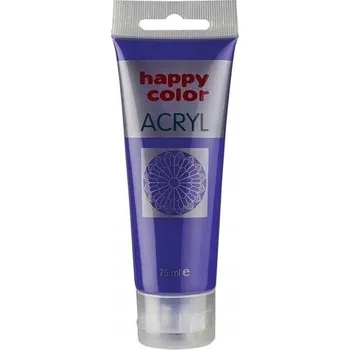 Vodová barva HAPPY COLOR Akrylová BARVA 75 ML Fialová Pastelová