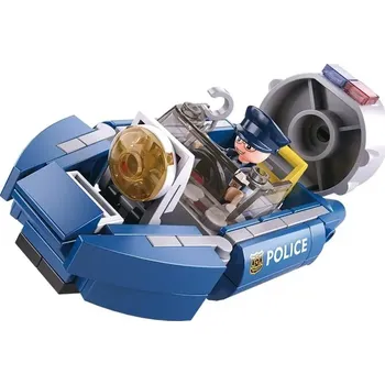 Stavebnice Sluban Sluban Police 4v1 M38-B0638A Vznášedlo