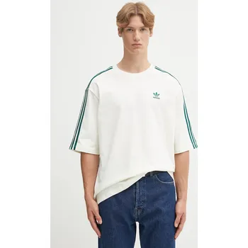 Pánské tričko Bavlněné tričko adidas Originals Oversize Tee KA0478 béžová 01A, vel. S