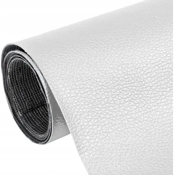 Eko kůže látka 560 g/m2 šíře 150 cm bílá