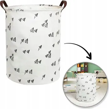 KONTEJNER NA HRAČKY KOŠ NA PRÁDLO SÁČEK ORGANIZÉR PRO DĚTI 35X45 CM