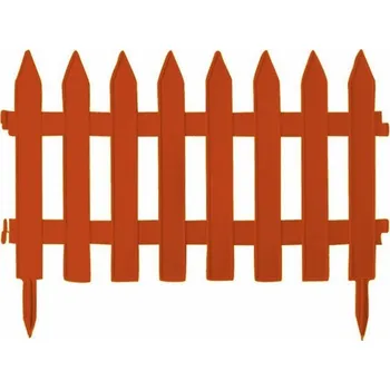 Plot Prosperplast Garden Classic zahradní plot 3,5 m terakota