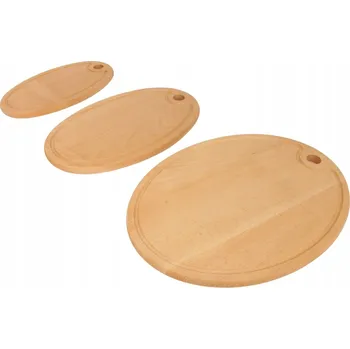 Kuchyňské prkénko Dřevěné prkénko Woodcarver 3 ks