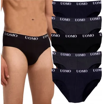 Slipy X6 Pánské slipy Slipy Klasické Bavlněné Komfortní Plus Size Sada 5XL