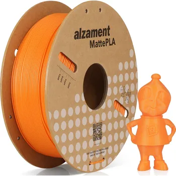 Filament Alzament PLA Matte 1 kg Orange ALZMNTM06