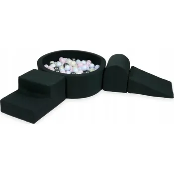 Dětské hřiště Pěnové dětské hřiště s kulatým bazénkem, grafitové