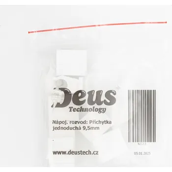 Zařízení na úpravu vody Nápoj. rozvod: Příchytka jednoduchá 9,5mm