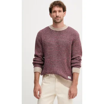 Dámský svetr Svetr z vlněné směsi Pepe Jeans PM7000017 červená 33X, vel. XXL