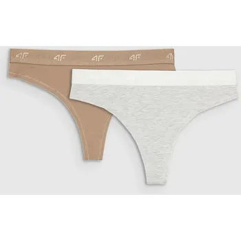 Dámská móda Dámské tanga 4F (2pack) Velikost: L