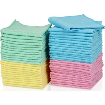 Utěrka KUCHYŇSKÉ UTĚRKY Z MIKROVLÁKNA NA ÚKLID SADA 50 KS 30X30 CM