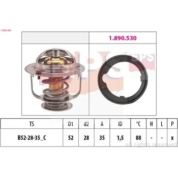 Automobilové těsnění Termostat, chladivo EPS 1.880.489