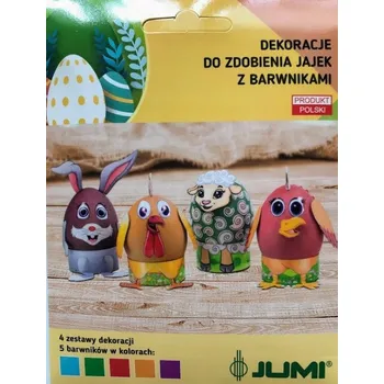 Velikonoční dekorace Sada na zdobení vajíček s barvivy DEKORACE