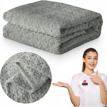 Prostěradlo Deka Łóżkoholicy z mikrovlákna 160 cm x 200 cm, vícebarevná