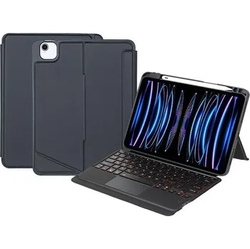 Příslušenství pro tablet PrimeGuard Kryt s klávesnicí pro iPad Pro 11 2018 - 2022 / Air 2020 - 2022 černý