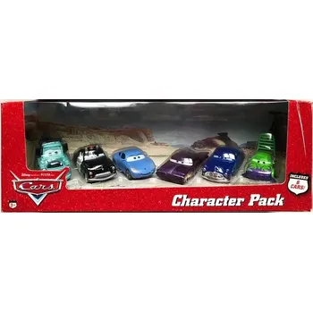 autíčko Character Pack - Rollin Bowlin Mater + Sheriff + Sally + Ramone + Doc Hudson + Wingo - Cars (Auta)