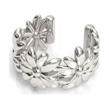 Náušnice Stříbrná náušnice ve stylu Boho Květiny Stříbro 925 Jemná Náušnice