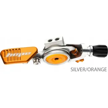 Sedlovka Hope Páčka ovládání teleskopické sedlovky, stříbrno-oranžová