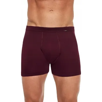 Boxerky CORNETTE šortky Authentic Perfect 220 boxerky bavlna claret M