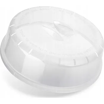 Nádobí do mikrovlnné trouby VÍKO DO MIKROVLNNÉ TROUBY KRYT NA TALÍŘ OCHRANA PŘI OHŘEVU 24 CM