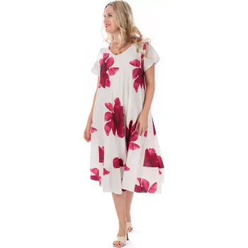 Dámské šaty Dámské šaty JERRY 48 Červená