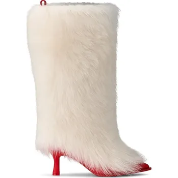 Dámské kozačky Kozačky UGG x Ambush Fur Heel, 37, bílá, 00X
