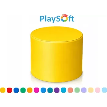 Žíněnka Molitanový VÁLEC na sezení PlaySoft KOŽENKA