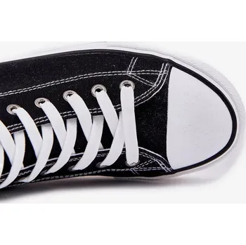 Sada pánského spodního prádla Pánské plátěné tenisky Big Star HI-POLY SYSTEM – černé Velikost: 46