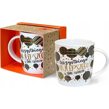 Hrnek kukartka porcelán 350 ml