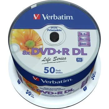 Počítač Balení DVD+R Verbatim DVD+R DL AZO 8,5GB