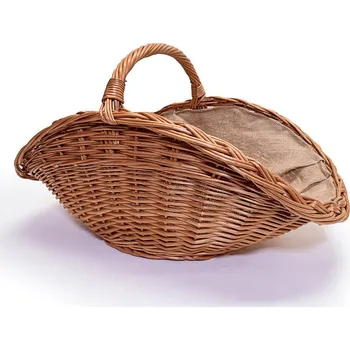 Proutěný koš na dřevo 104A