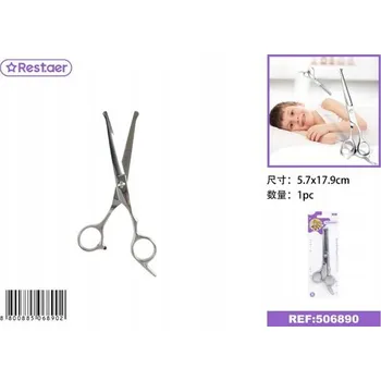 Kadeřnické nůžky Pohodlné kadeřnické nůžky pro děti