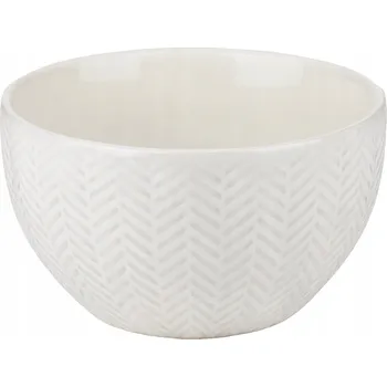 Miska snídaňová, na cereálie, na polévku, BÍLÁ 320ml, 4 vzory