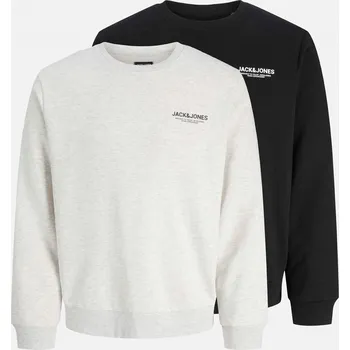 Pánská mikina Mikina Jack and Jones Black 1187537 M