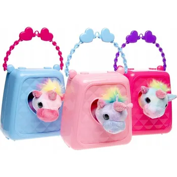 plyšák Plyšový jednorožec v kabelce s příslušenstvím Plyšák