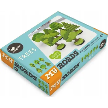 Vláček a vláčkodráha Magellan MyRoads Set stromečků