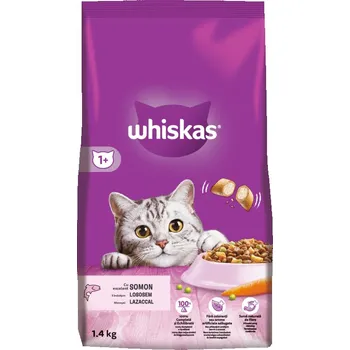 Krmivo pro kočku Whiskas Adult Dry Salmon 1,4 kg