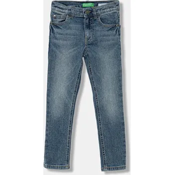 Chlapecké kalhoty Dětské rifle United Colors of Benetton 4PORCE00K.G.reproposed modrá 95X, vel. 170