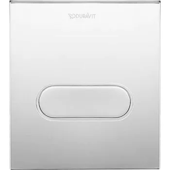 Splachovací tlačítko Duravit DuraSystem - Ovládání splachování pisoáru, lesklý chrom WD5004021000