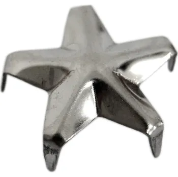 ozdoba hvězdy 10 mm x 10 mm - 100 kusů