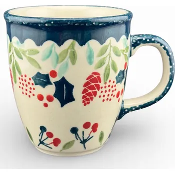 Hrneček Mars 300 ml Jamioła, dekor GZ63, keramika Bolesławiec