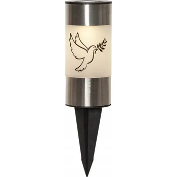 Svíčka Sada 16 solárních LED hřbitovní svíčka DOVE, vložených