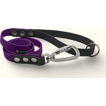 Vodítko pro psa Voděodolné vodítko Woofit Peak DuoTone: Fialové