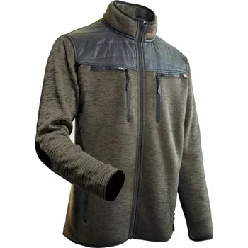 Pánská softshellová bunda Pfanner Schutzbekleidung | Bunda TEDDY Inuit zelená - Zelená / XXL / 2XL / zelená