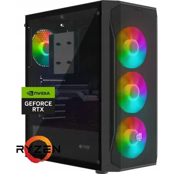 Stolní počítač POČÍTAČ HERNÍ GER-POL RYZEN 5 5500 RTX 4060 32GB DDR4 SSD 1TB WINDOWS 11