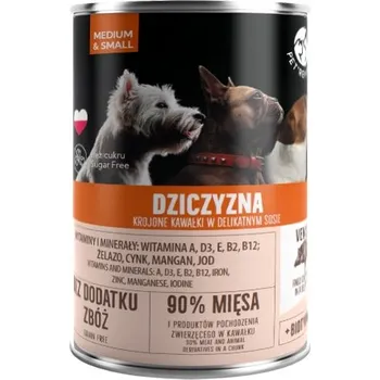 Krmivo pro psa Mokré krmivo Pet Republic pro zvěřinu 0,4 kg