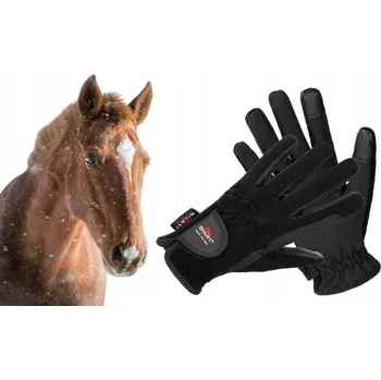 Jezdecké rukavice Jezdecké rukavice Start černé vel. M