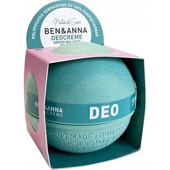 Ben&Anna, přírodní krémový deodorant PolyPotato - Green Balance, veganský
